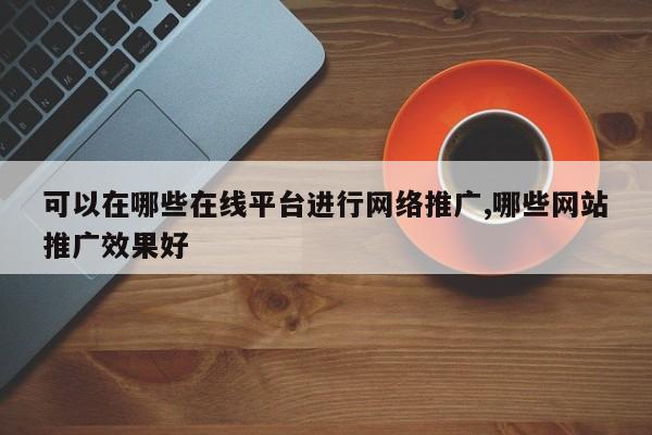 可以在哪些在线平台进行网络推广,哪些网站推广效果好